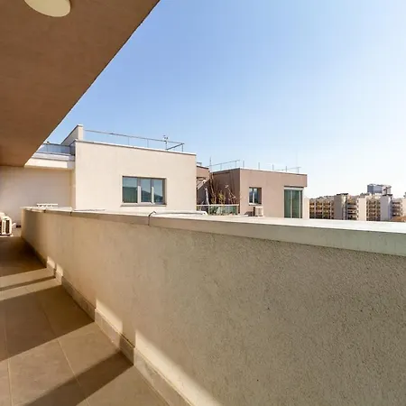 아파트 3br Premium Skyline Penthouse W Ac By Nw 부다페스트