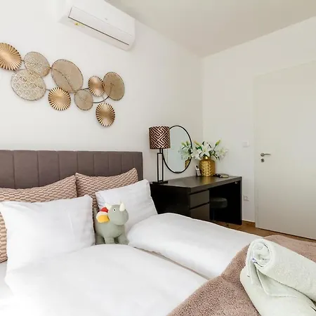 아파트 3br Premium Skyline Penthouse W Ac By Nw 부다페스트